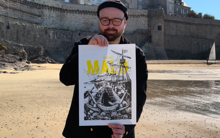 Nicolas Duprat, directeur artistique amoureux de Saint-Malo